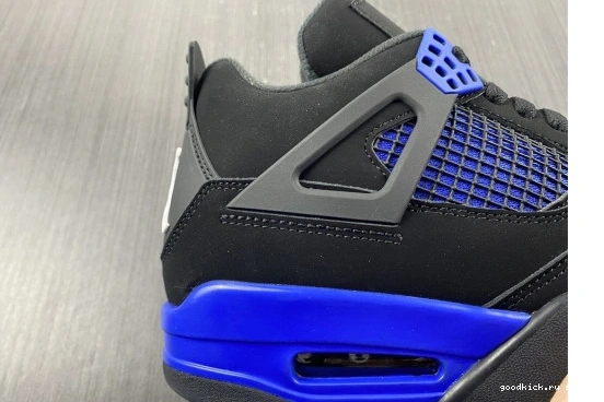 4 THUNDER RETRO CT8527-018 CT8527-018 BLUE JORDAN AIR 0421